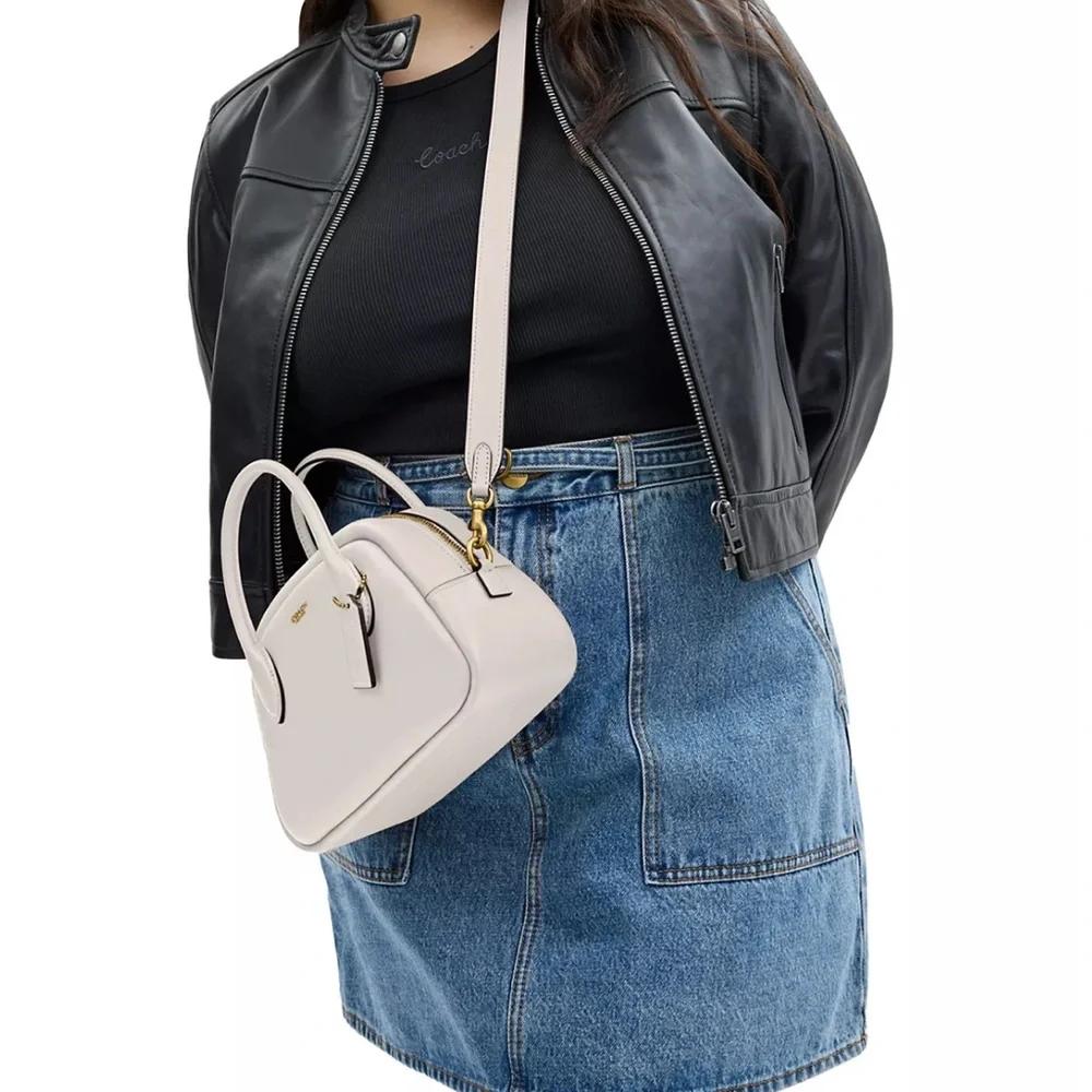 Coach NWT Borough Leather Bowling Bag - Picture 6 of 13
